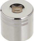 Heavy Duty SAE Shallow Socket In 3/8 Inch Drive And 15/16 Inch Size, chrome finish, designed for stubborn fasteners and tight spaces.