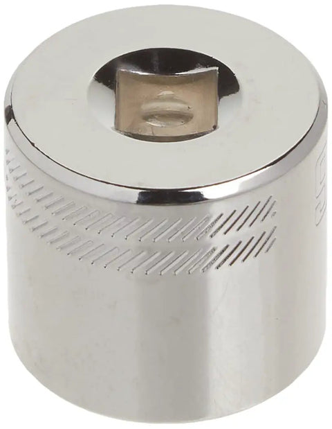 Heavy Duty SAE Shallow Socket In 3/8 Inch Drive And 15/16 Inch Size, chrome finish, designed for stubborn fasteners and tight spaces.