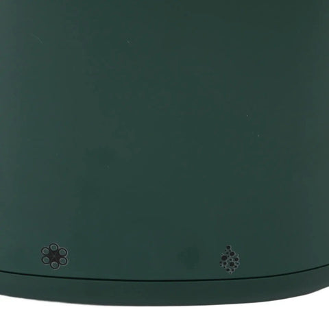 Close-up of the sleek green finish of the Snag This Game Changing Portable Mini Washer Built For Cramped Quarters And Dorm Life With Quick Self Draining Basin ABS Build Ideal For Socks And Underwear Plus Sleek Green Finish That Truly Slaps.