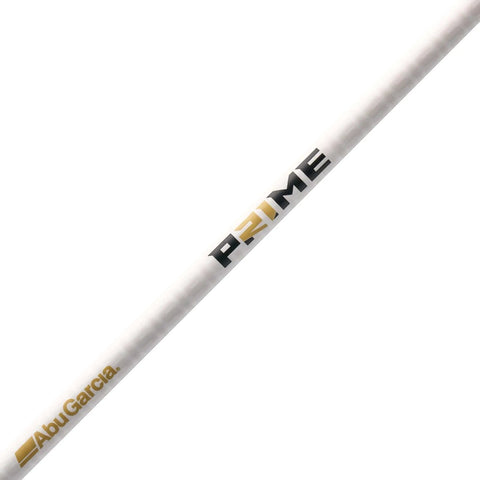 Close-up of Prime Spincast Reel and Rod Combo 6 Foot 1 Piece Rod with 24 Ton Graphite Blank showing branding.