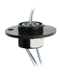 No-Fuss Conductive Slip Ring, 6-Way 2A Rotary Joint Designed For Stage Lights, visible collector assembly