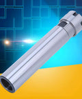 Premium ER20M Straight Extension Rod With High Hardness For Torsional Stability, Made From Durable Chrome-Molybdenum Steel To Handle Heavy Machining Tasks Efficiently, angled view.