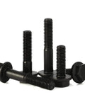 Top Tier M6x30mm Flanged Hex Bolt Set, Class 10.9 Alloy Steel Construction, Black Oxide Anti Rust Finish, 20 Piece Pack Of Tough As Nails Metric Hardware For Shop Projects, assorted bolts.