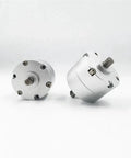 Heavy Duty Rotary Actuator Vane Pneumatic Cylinder Smooth Rotate 90 180 270 Degrees, aluminum, compact design for precision air control.