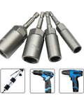 Super Cool 15 Piece Hex Socket Adapter Kit With Magnetic Bits For Car DIY And Home Repair, Heavy Duty Chrome Vanadium Steel Nut Bolt Tool Set, 17mm adapter