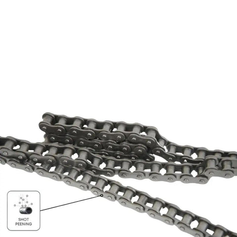 41 Roller Chain for Go Kart Bike and ATV Projects, 10 ft length, shot peened steel for durability and smooth operation.