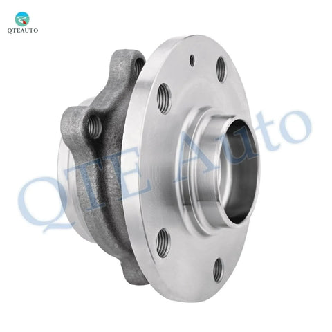 Pair Of Front Wheel Hub Bearing Assemblies Replacement For 2006 2009 VW Rabbit 2007 2009 Jetta City 2006 2010 Passat 2009 2010 Passat CC AWD FWD Direct Fit For Easy Install With Long Lasting Performance And Smooth Ride, side view featuring 4-bolt flange for secure fitment
