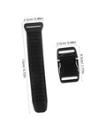 10 Sets Adjustable Backpack Buckles With Plastic Strap Clips Quick Release Replacement, black plastic 12cm and 4.5cm buckles
