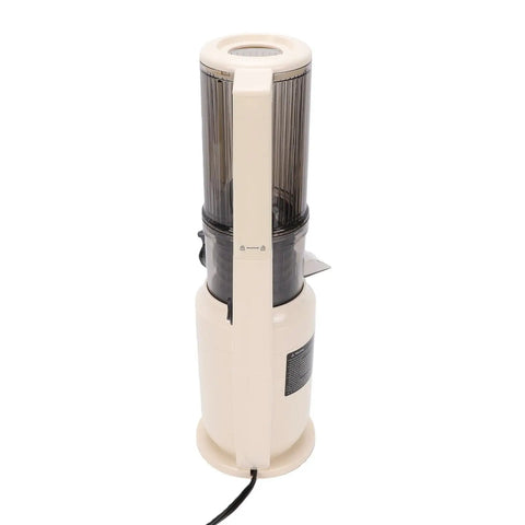Experience The Ultimate Cold Press Juice With This 550 Ml Slow Masticating Juicer Machine, featuring a wide feed chute.
