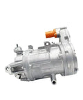 Straight Shooter Electric Air Conditioning Compressor Fits Mercedes Cla C118 Eqa 2015 Through 2020 Esba34C side view with orange connector.