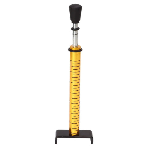 10 Lb Belt Tension Gauge With L Shaped Pad Universal Motor Belt Tension Tester Metal Alloy Build, front view