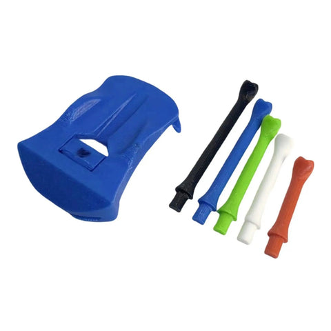 Stable Base Golf Tees for Home Practice and Training All Weather Indoor Outdoor Use Interchangeable Tee Heights for Drivers to Hybrids