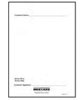 Truck Scale Tickets 3 Part Side Tear Off Carbonless Triplicate 4.25in By 7in Size 500 Per Package For Use With Truck Scales And Printers