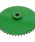 Rock Solid Aftermarket Drive Sprocket Replaces Ah147693 Oem Spec, green, hardened steel, precise teeth, ideal for heavy-duty workloads.