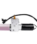 Side view of Cadillac Liftgate Pump Replacement 25965861 20853013 25835476 13502688 Fits 2010 2011 2012 2013 2014 CTS Wagon And 2010 2011 2012 2013 2014 2015 2016 SRX Plug And Play Easy Install Durable Hydraulic Liftgate Pump showing the hydraulic unit and wiring.