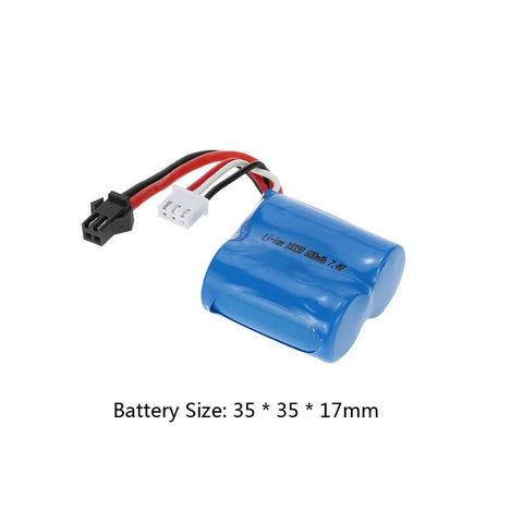 Battery for H100 RC Boat 2.4GHz Remote Control Speedster With 180 Flip, Electric Submarine Build, large rechargeable battery