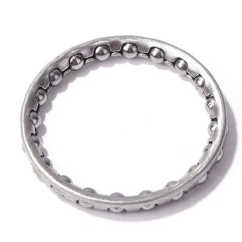 4 Pack Bike Headset Caged Ball Bearings for 29mm Inner Diameter Frames Front Forks and Rear Pearl Retainers, steel material