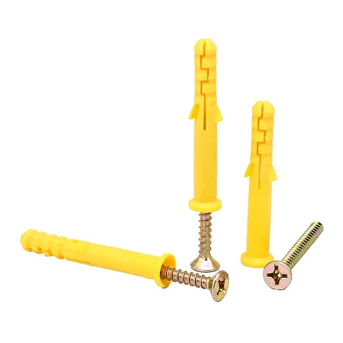 Expansion Self Tapping Screws Kit With Stainless Steel Cross Head Screws Wall Anchors And Drywall Fasteners M6x40 M6x30