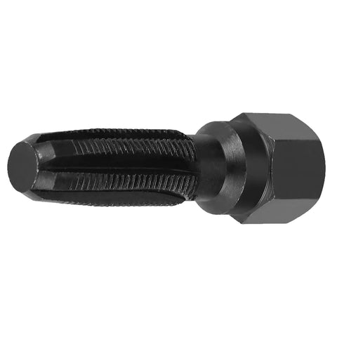Pro Grade Carbon Steel Plug Tap Set For 14mm x 1.25 Thread Repair With Four Inserts, showing detailed plug tap.
