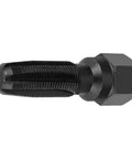 Plug Tap Tool Kit 5 Piece Set With Carbon Steel Inserts For 14mm Thread Repairs, Easy To Use And Built Tough For Automotive And Machining Projects, Rethread Tools For Fast, Precise And Long Lasting Fixes. Black carbon steel 14mm plug tap insert