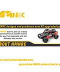 Steel Differential And Input Spur Gear Set For HyperGO 1 By 16 RC Car logo with RC truck image and NMNRC slogan