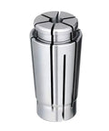 Spring Collet Chuck For CNC Engraving And Milling, 6mm Hole, 0.236 Inch Size, 65Mn Spring Steel, Cryo Treated And Heat Hardened, Ultra High Precision Pro Grade Boss Level Workholding On Milling Lathe Tools, front view