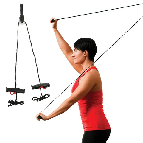 Top Shelf Over The Door Shoulder Pulley For Physical Therapy And Home Gym Sessions This Smooth Glide Rig Helps Crush Rehab Grind While Boosting Daily Flex Routine Zero Hassle Mount Makes It A Solid Recovery Essential For Real Deal Athletes