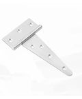 Two Pack Heavy Duty Shed Door Hinges Gate Strap T Hinge Wrought Iron Hardware For Wooden Fences Yard Rustproof 270 Degree Swing Long Lasting
