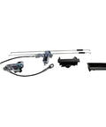 Steel Tailgate Latch Kit For GMC K1500 K2500 C2500 C3500 1988-1998 Driver And Passenger Side cables and handles set