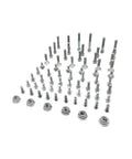 Heavy Duty Motorcycle M6 M8 Screw Bolt And Nuts Kit With 70 Pieces Hex Socket Cap Head Fasteners Set For Quick Repairs And Replacements Includes Matching Nuts Compatible With SX EXC XCF Models, M6 M8 bolts and nuts