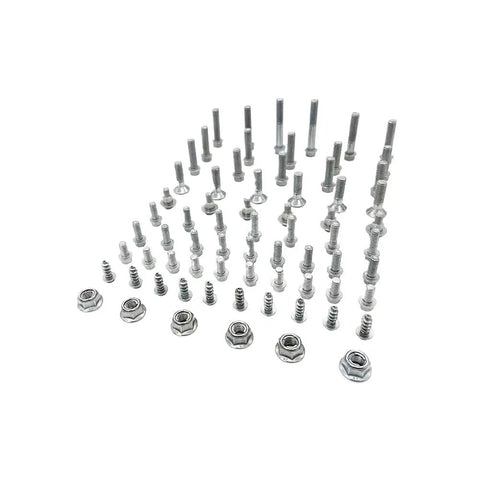 Heavy Duty Motorcycle M6 M8 Screw Bolt And Nuts Kit With 70 Pieces Hex Socket Cap Head Fasteners Set For Quick Repairs And Replacements Includes Matching Nuts Compatible With SX EXC XCF Models, M6 M8 bolts and nuts