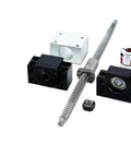 25mm Ball Screw Set Kit SFU 2505 2510 DFU With Single And Double Nut, BKBF20 Support, DSG25H Nut Housing, D40L66 Coupling, Kit11 components