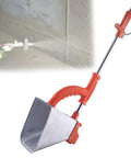 Knock Out Wall Plaster And Stucco Projects Swiftly With This Portable Pneumatic Mortar Sprayer showing nozzle for plaster application.