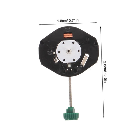 Quartz Movement Replacement Kit 6 Pcs For DIY Watch Repair With Universal Compatibility, featuring high torque movement dimensions.