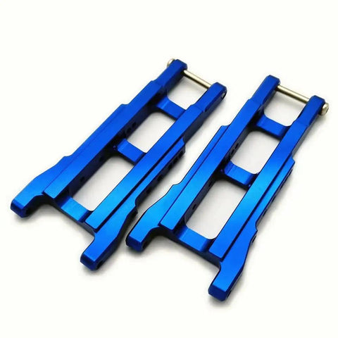 Blue Aluminum Front Or Rear Suspension Arms For Slash 4x4 Rustler Stampede XO1 3655X CNC Machined Durable Upgrade Part