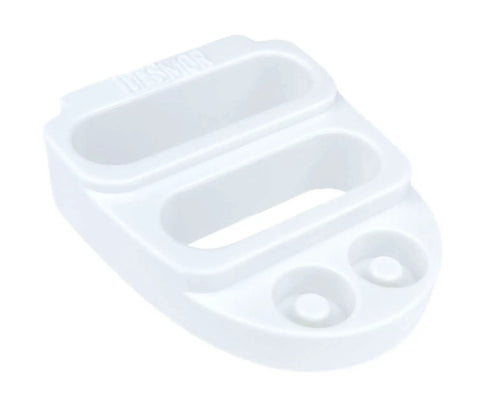 White Tool Holder Insert For Cricut Maker, Quick Swap Storage For Housings And QuickSwap Tips, keeps drive housings sorted.