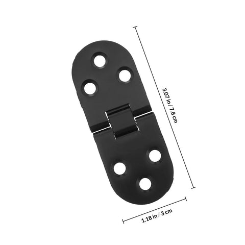 Beefy Heavy Duty Folding Table Hinges Aluminum Alloy Concealed Flip Hinges For Drawer Front And Cupboard Doors easy install