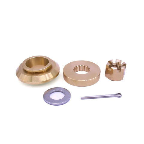Propeller Hardware Kit For Yamaha Outboard Engines 100HP-300HP Includes Spacers 6E5-45987-00 6E5-45987-01 63P-45987-00 688-45997-01 Castle Nut 90171-18M04 Washer 92990-18200 Cotter Pin 91490-40030 Fits 18-73918 For Quick Secure Prop Installs