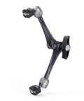 Rosette 11 Inch Magic Arm with ball head and anti-twist pins, aircraft-grade aluminum, supports cameras up to 3kg.