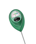 Green soil moisture meter for plants with dial, Easy Plant Water Meter And Hygrometer, No Battery Needed, Indoor Outdoor Moisture Sensor
