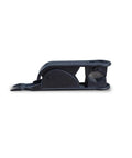 Black PVC hose cutter in 3/8 Inch Quick Connect Water Purifier Tubing Fittings For RO System With Ball Valve And L, Y, I, T Type Ports Includes PVC Hose Cutter And 16 Feet White Tubing 5 Meters
