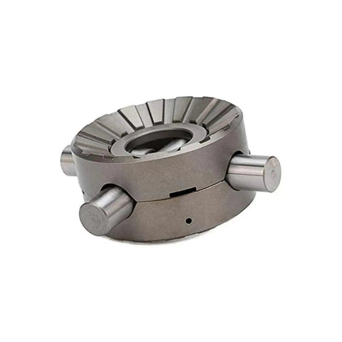 Heavy Duty Mechanical Differential Locker With A Legit Limited Slip Viscous Coupler Plus Beefy Twenty Six Spline Axle Shafts For Savage Trail Crawling Kit, metallic part with splined edges.