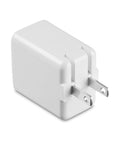 12W USB A Wall Charger One Port Portable Two Pack For iPhone Samsung And More Fast Charging Brick White Grab And Go Ready For Travel And Desk Use Compatible With iPhone 16 15 14 13 12 11 X And Android Phones, white USB-A plug