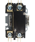 Single Pole 30A Condenser Contactor For Residential ACs showing top view with visible screws and connectors.