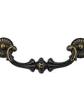 5 Inch Centers Bail Drawer Pull Drop Handles For Dresser And Cabinet Vintage Style Antique Brass Zinc Alloy 128 Mm Center Hole Distance