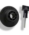 Bolt Adapter And Spare Tire Wheel Mounting Screw For Honda Accord Civic CRV And Acura Fits OEM 74652 SDA 003, black plastic and metal