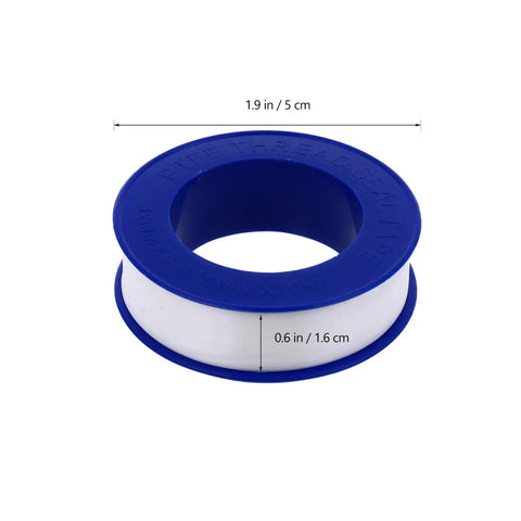 30 Pieces PTFE Thread Seal Tape DIY Leak Repair High Density Plumbing Fittings Faucets And Garden Hose Connections Safe And Non Flammable Long Lasting