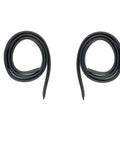 GMC Hummer H2 Door Seal Kit Rear Body Mount Two Piece Set Driver Side And Passenger Side For 2003 To 2009 Models Weatherstrip Replacement