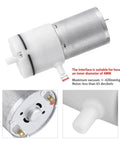 Heavy Duty 12V DC Mini Air Pump That Keeps It Quiet While Kickin Out Steady 2 To 3 Point 2 LPM Flow Easy On The Bench And Built Different For Home Gear Or Medical Tools Silent Smooth Operation Guaranteed, visible motor with 4mm port.