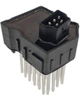Direct Swap Hvac Blower Motor Control Module Resistor 64116929540 Ru617 351321511 with connector and metal fins.
